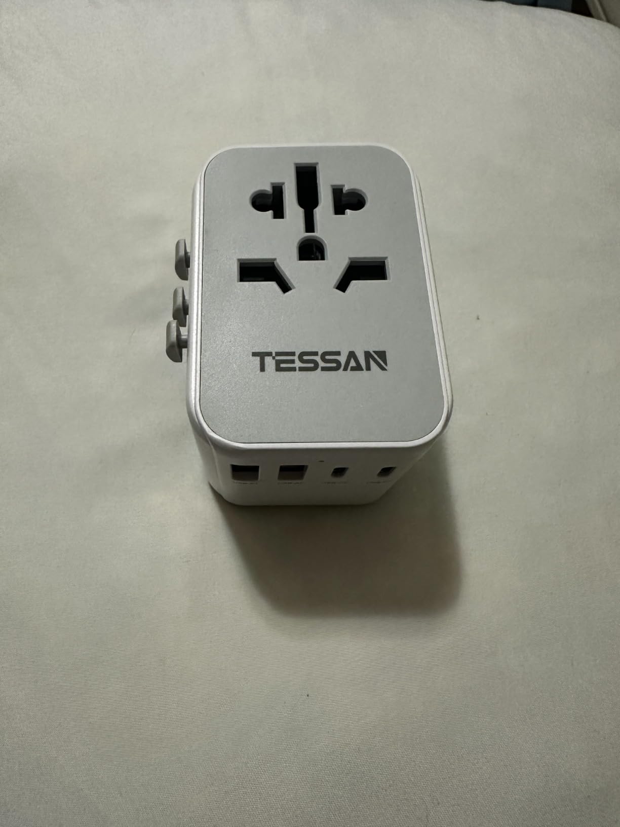 TESSAN Universal Travel Adapter 28W, International Power Adapter customer photo 2