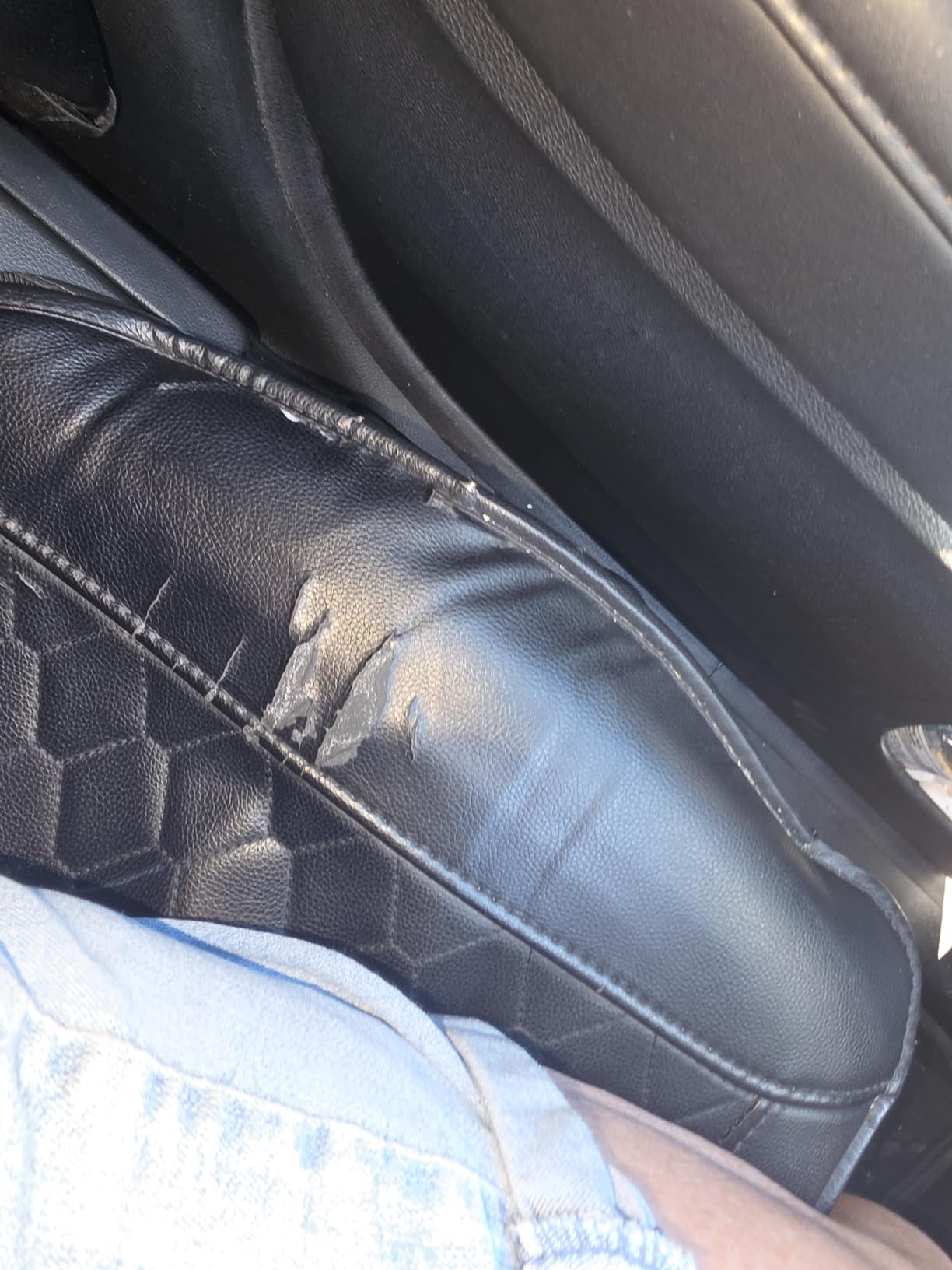 Elantrip Leather Car Seat Covers Front 2PC Waterproof Universal Fit Black customer photo 1