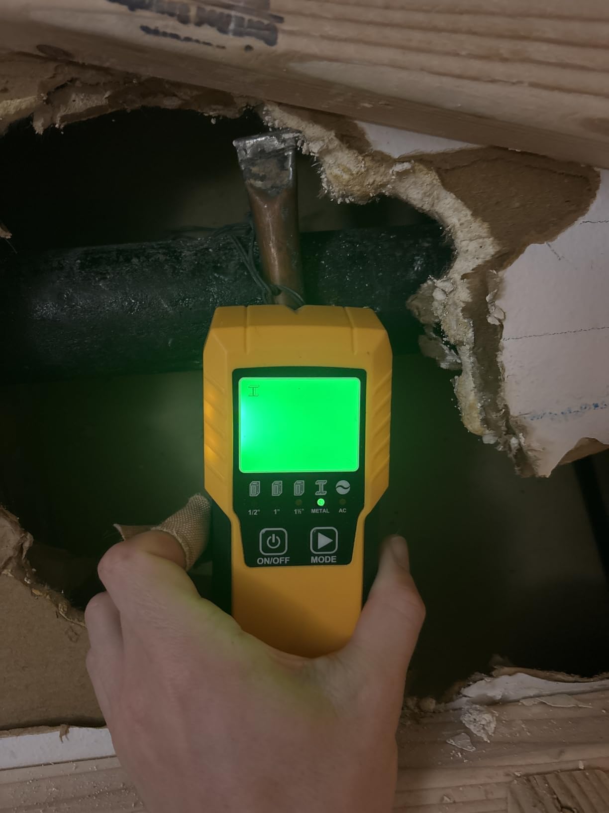 Povlen Stud Finder Wall Scanner Detector with Wood Metal AC Wire Detection customer photo 1