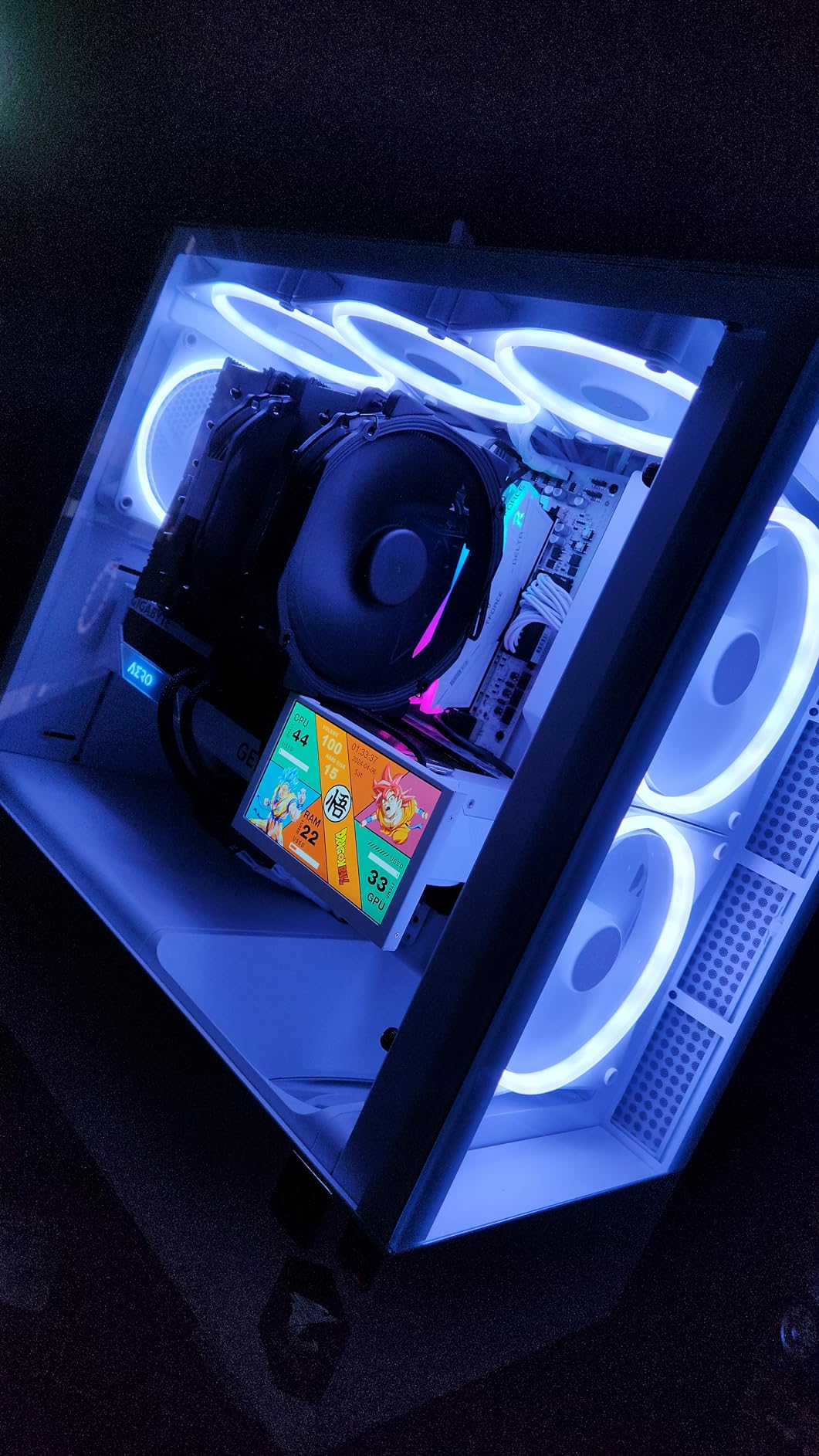 TEAMGROUP T-Force Delta RGB DDR5 Ram 32GB (2x16GB) 6000MHz PC5-48000 CL30 Intel XMP 3.0 & AMD Expo Compatible Desktop Memory Module Ram White FF4D532G6000HC30DC01 customer photo 2