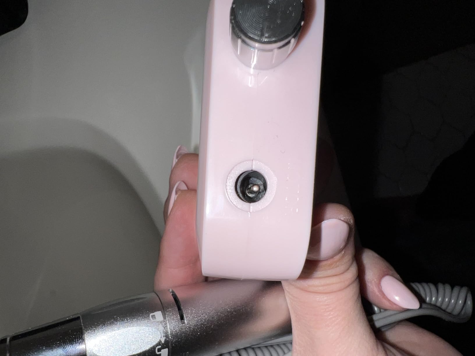 MOCOWIND Portable Nail Drill Professional 35000 RPM, Electric Nail E File customer photo 2