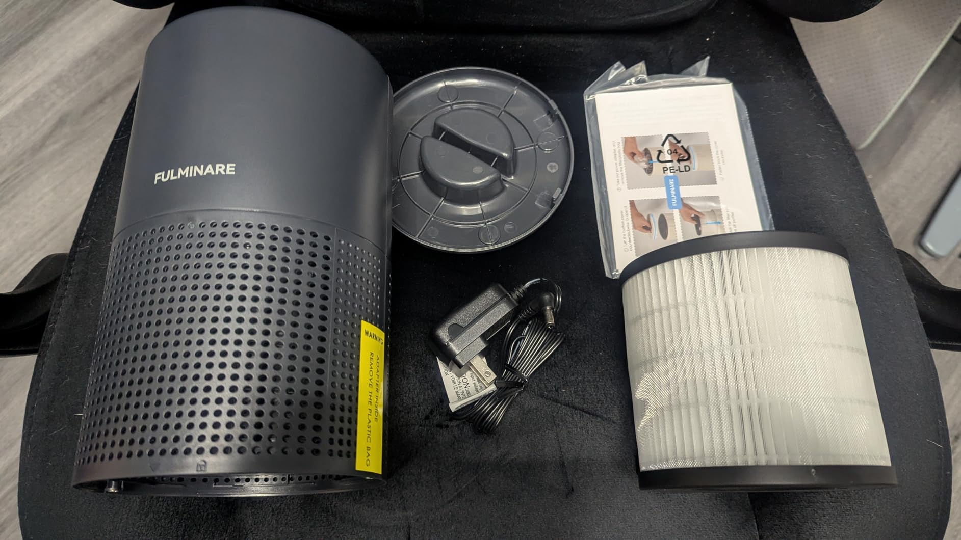 Air Purifiers for Bedroom, FULMINARE H13 True HEPA Filter customer photo 2