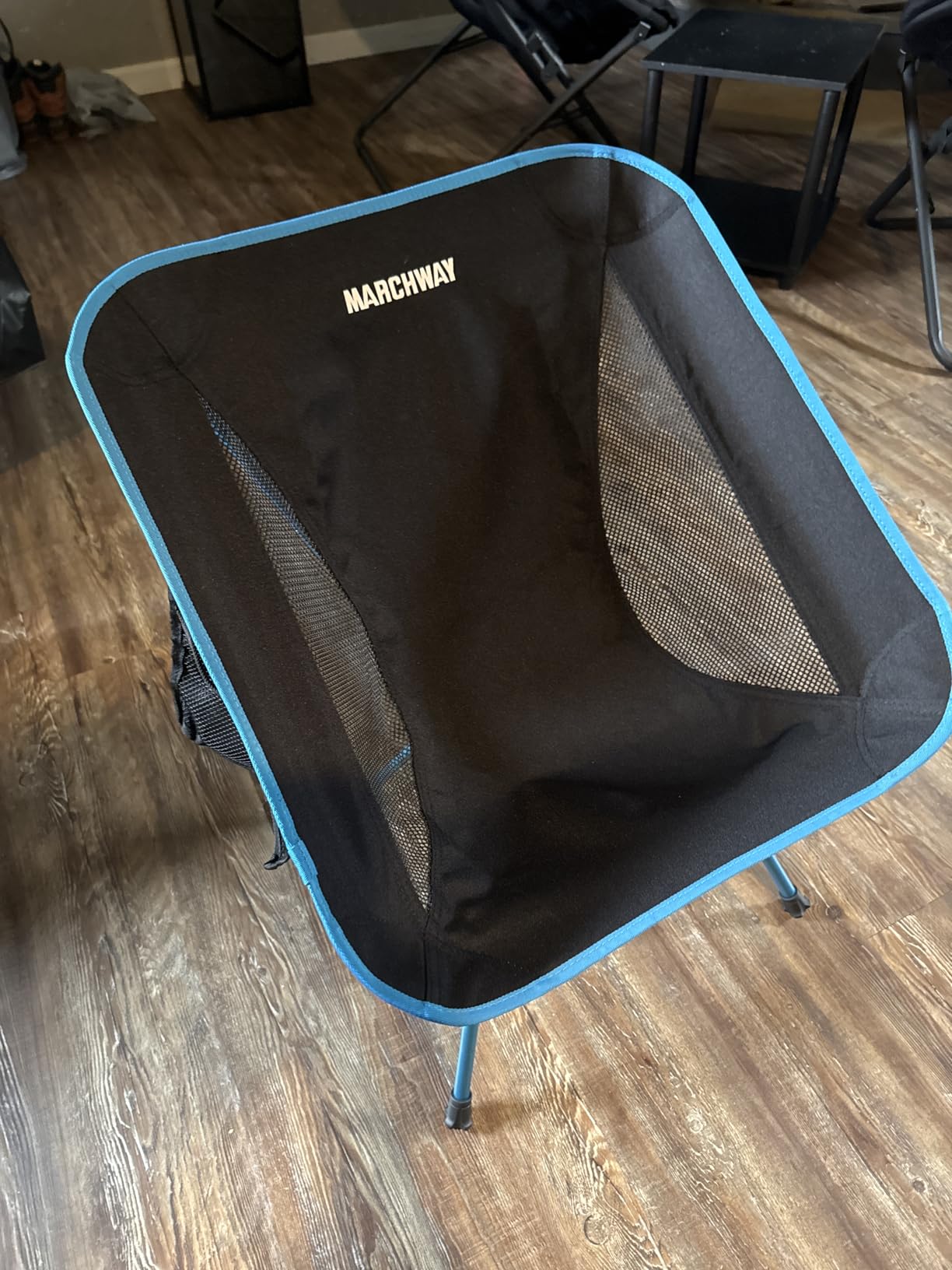 MARCHWAY Lightweight Folding Camping Chair, Compact Stable, Holds 330 lbs customer photo 2