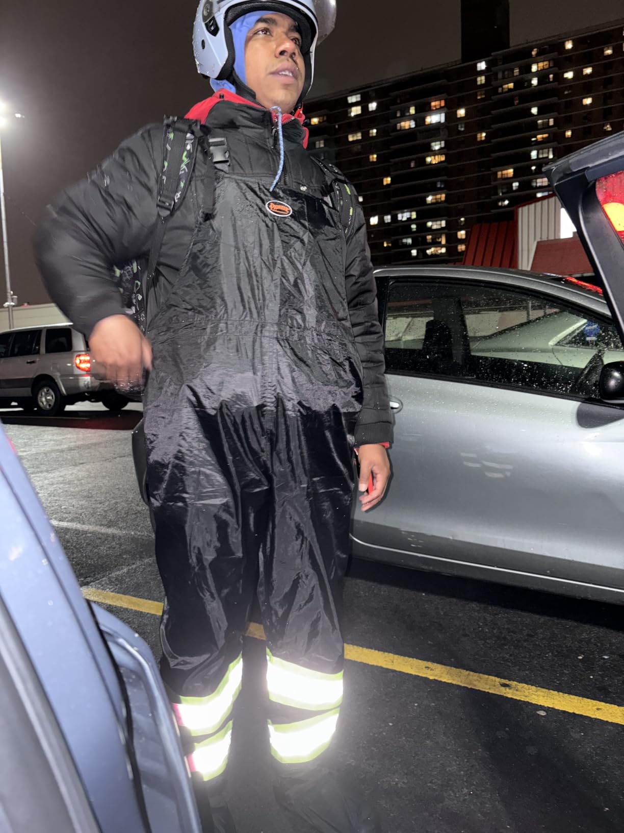 Pioneer Hi Vis Lightweight Waterproof Safety Rain Suit - Reflective Work Rain Gear for Men and Women customer photo 2