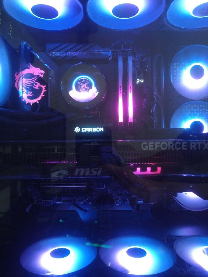 Kingston FURY Renegade RGB 32GB (2x16GB) 6400MT/s DDR5 CL32 DIMM Desktop Memory (Kit of 2) | Intel XMP 3.0 | Overclocking Stability | KF564C32RSAK2-32 customer photo 2
