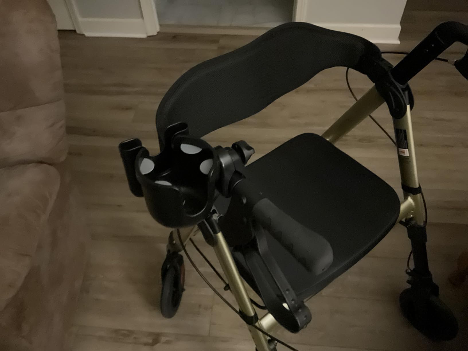 450Lbs Bariatric Rollator Walker,Heavy-Duty Walkers for Seniors with seat customer photo 1