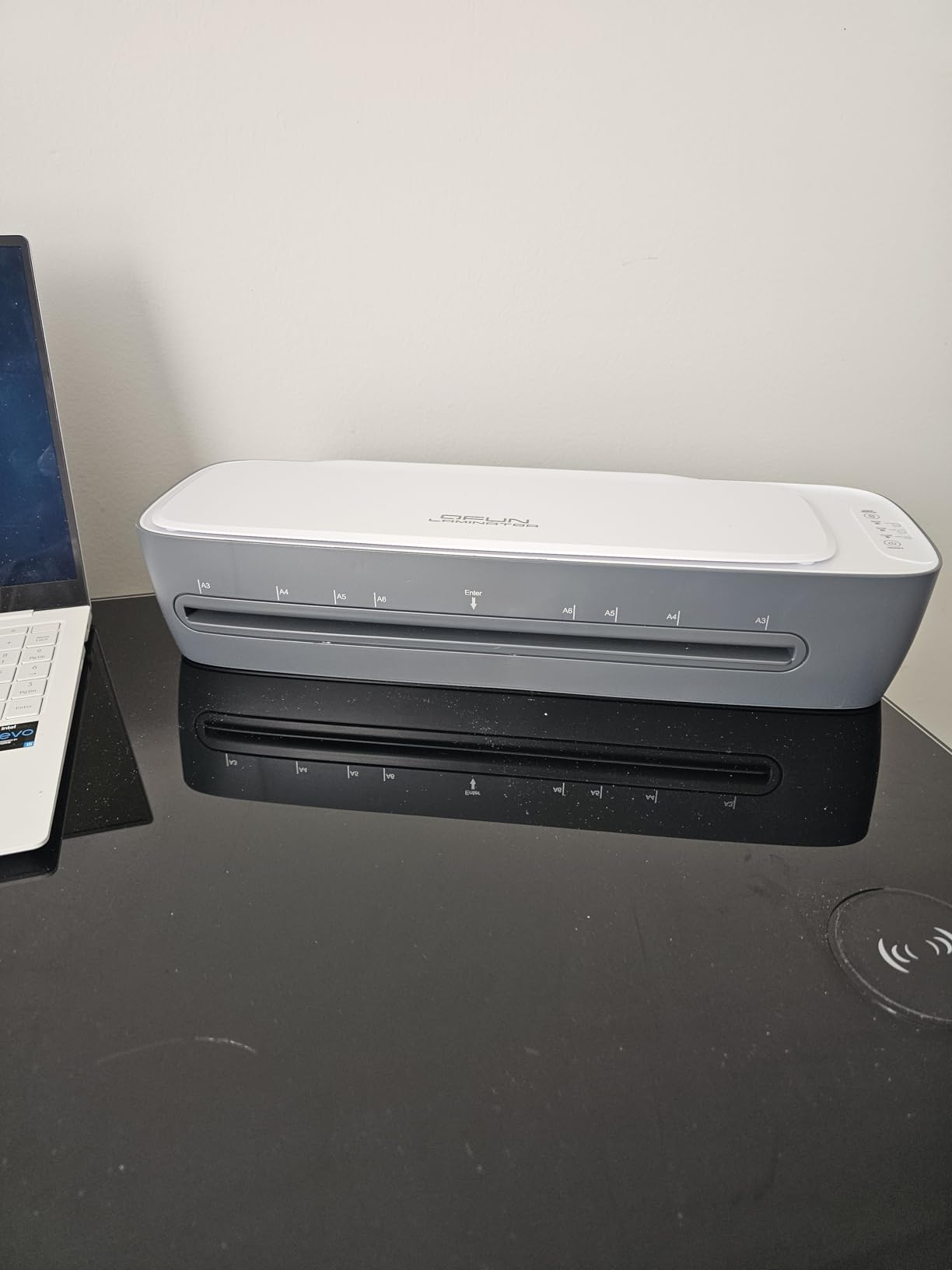 Qfun 13-Inch Thermal & Cold Laminator Machine 11x17 with Laminating Sheets customer photo 1