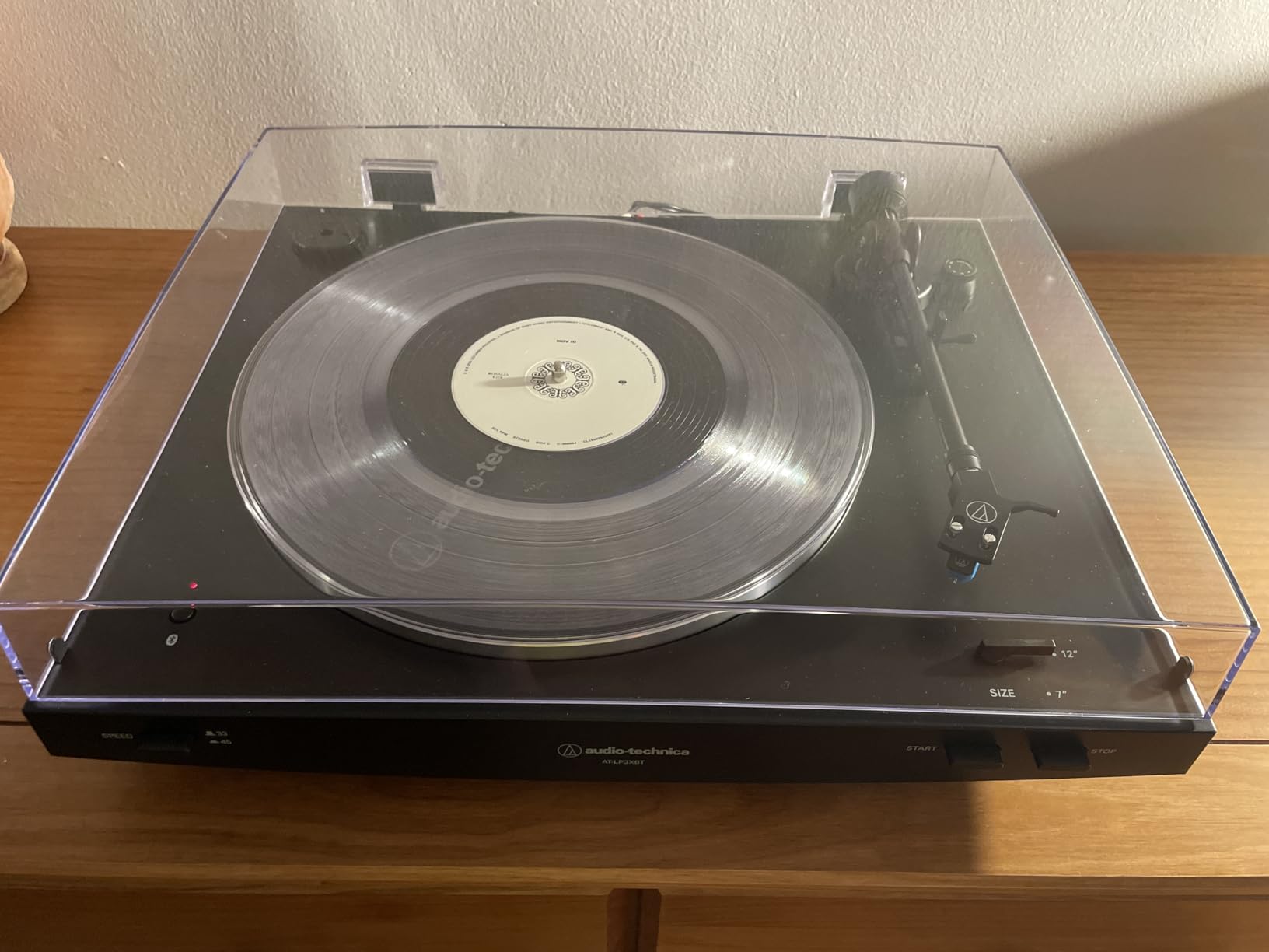 Audio-Technica AT-LP3XBT-BK Bluetooth Turntable Belt Drive Fully Automatic 33/45 (Black) | 33/45 (Black) customer photo 1