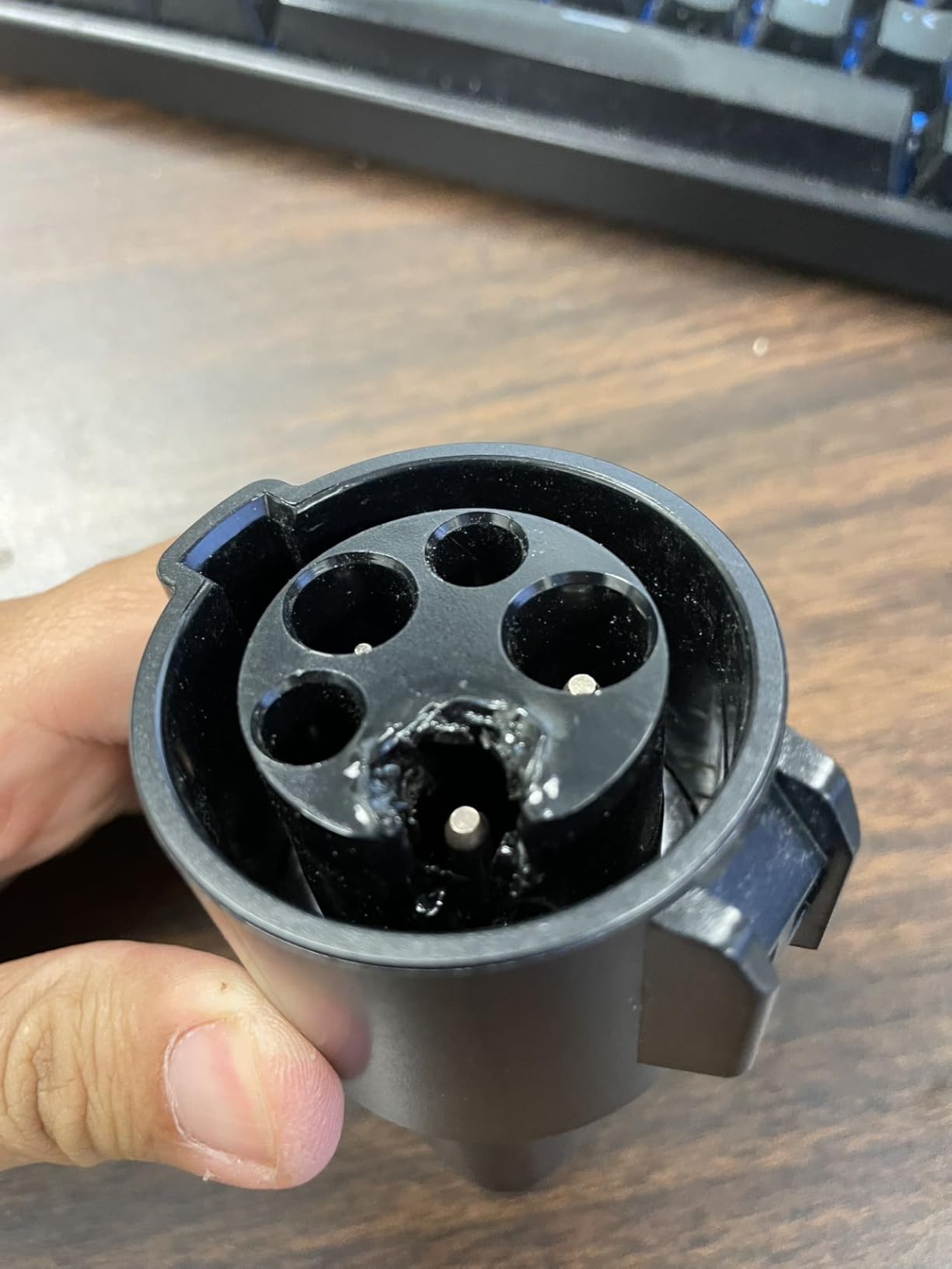 J1772 Charger Adapter Compatible Tesla Model 3/Y/X/S[Security Check ] 80 Amp / 240 AC-Compatible with SAE J1772 Charger[Only for Tesla Car] customer photo 1
