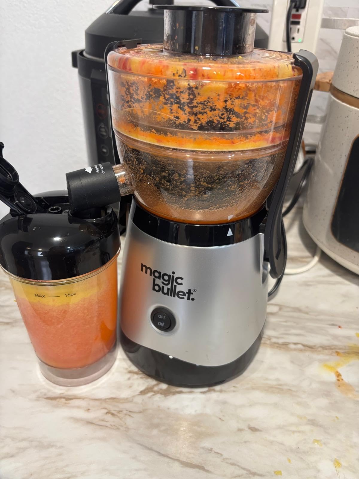 Magic Bullet Mini Juicer with Cup, Black and Silver customer photo 2