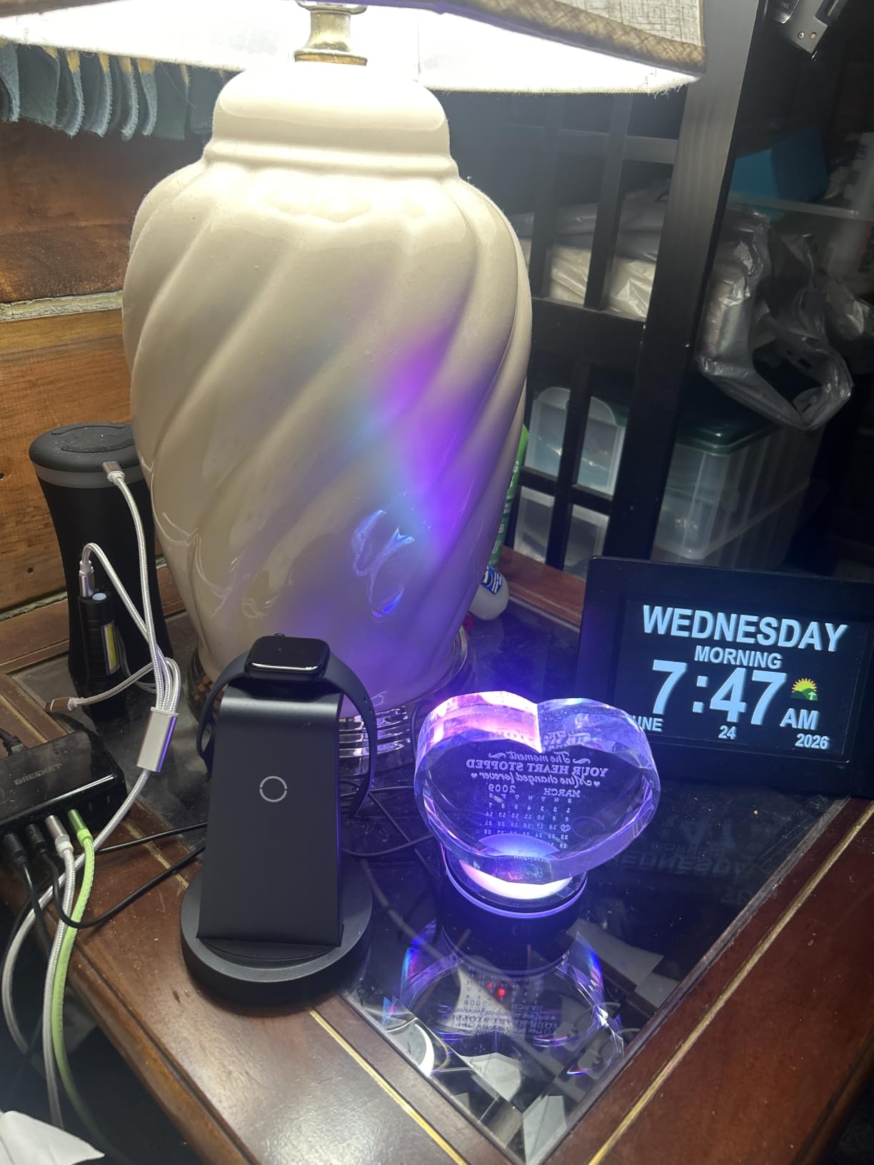 Anlmz 3 in 1 Charging Station - Wireless Charger for Apple Multiple Devices customer photo 2