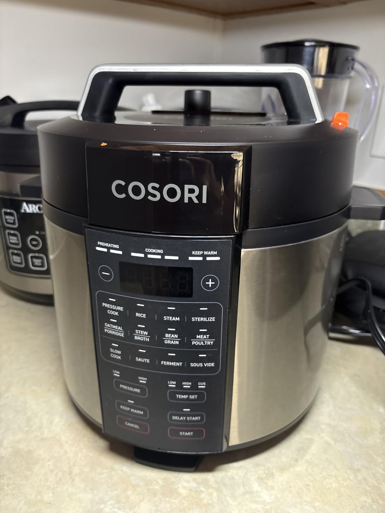 Cosori Pressure Cooker 6QT, 9-in-1, Ceramic Coating Pot, 12 Safety Features customer photo 2