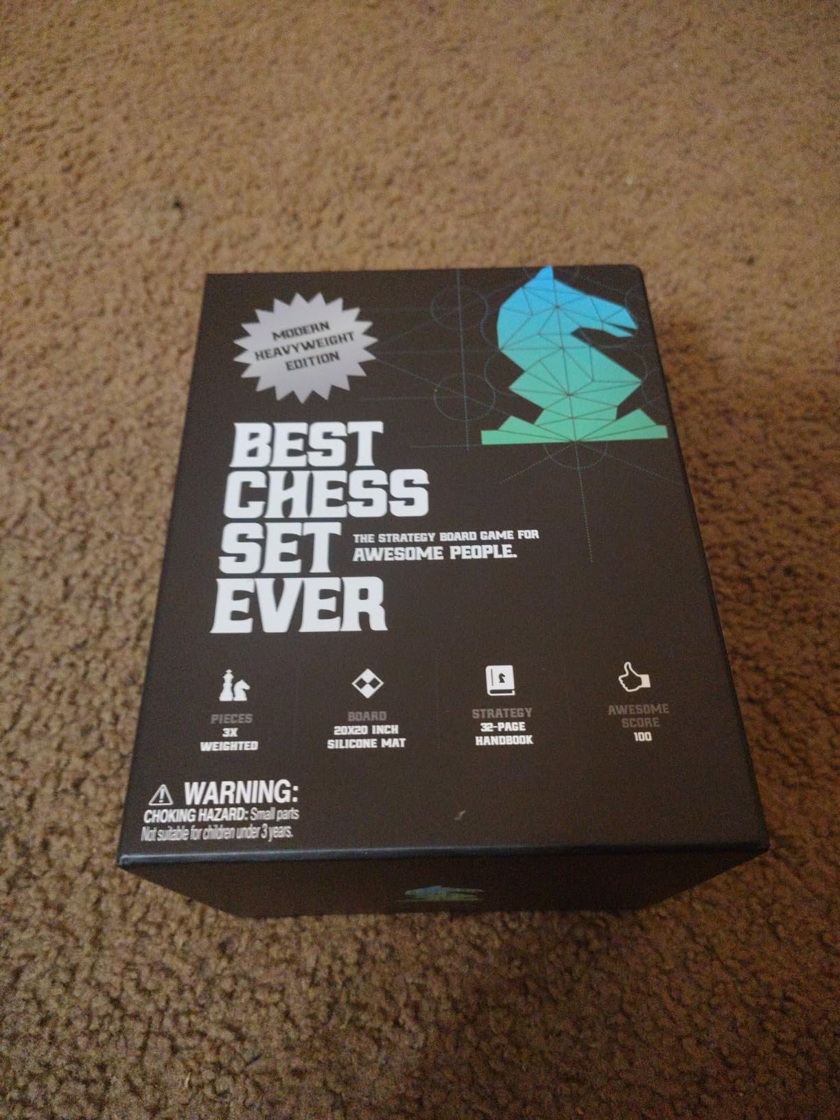 Best Chess Set Ever 3X Professional Chess Set with Weighted Staunton Pieces customer photo 1