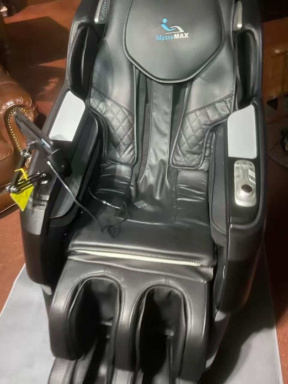 MassaMAX 2026 4D Massage Chair, Full Body Recliner with OTA Cloud Tech, Deep Yoga Stretch, 27 Auto Modes, 55