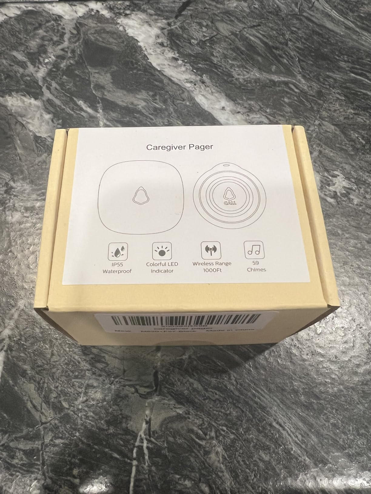 Wireless Caregiver Pager, 2 Call Buttons + 2 Receivers for Elderly at Home customer photo 2