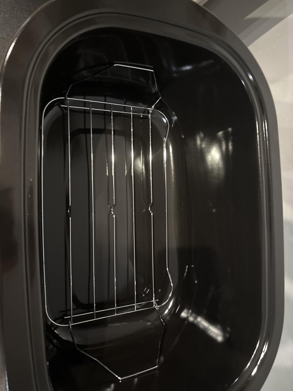 Sunvivi Roaster Oven, Electric Roaster Oven with Viewing Lid, 30lb 26-Quart Turkey Roaster with Unique Defrost/Warm Function, Large Roaster with Removable Pan & Rack, Stainless Steel, Silver customer photo 1
