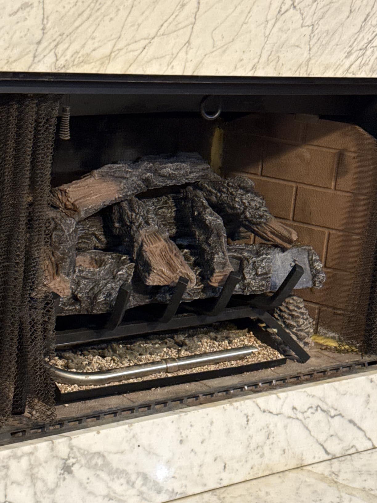 HearthSense MO24HVL Natural Gas Vented Fireplace Logs Set with Match Light, 55000 BTU, Heats up to 2000 Sq. Ft, Mountain Oak, 24 Inches customer photo 2