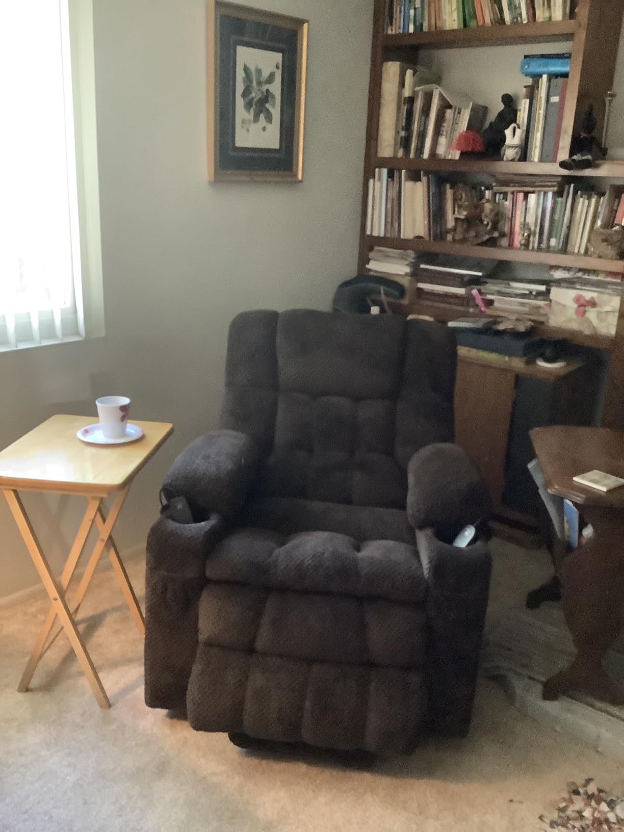 MCombo Dual Motor Power Lift Recliner Chair for Elderly, Massage Heat 7890 customer photo 2