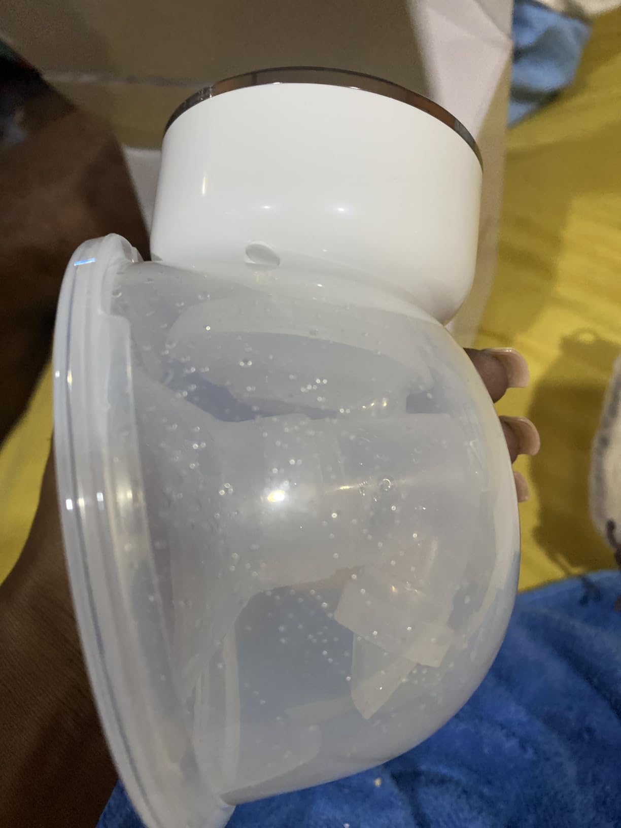 NaNaLazy Wearable Breast Pump Hands Free of Longer Battery Life & LED Display, Portable Electric Breast Pump with 3 Modes & 9 Levels & Low Noise, 24 mm Flange, 2 Pcs Pink customer photo 2