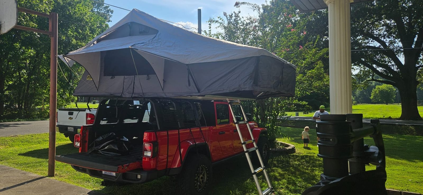 Hooke Road Overland Truck Bed Rack for Toyota Tacoma 5' Bed, Jeep Gladiator JT, Chevy Colorado, GMC Canyon, Ford Ranger - 19