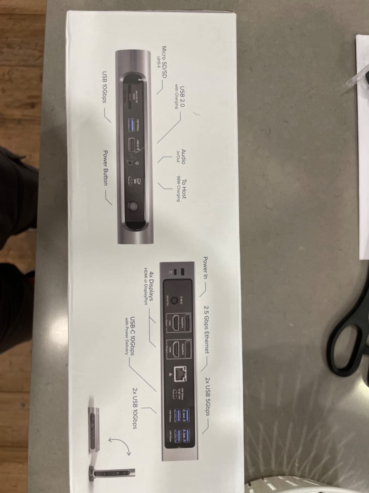 Plugable 16-in-1 Thunderbolt 4 Dock – Dual 4K Monitors, 100W Charging customer photo 2