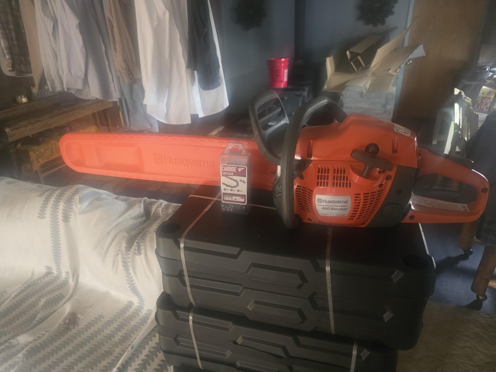 Husqvarna 460 Rancher Gas Powered Chainsaw, 24 Inch customer photo 2