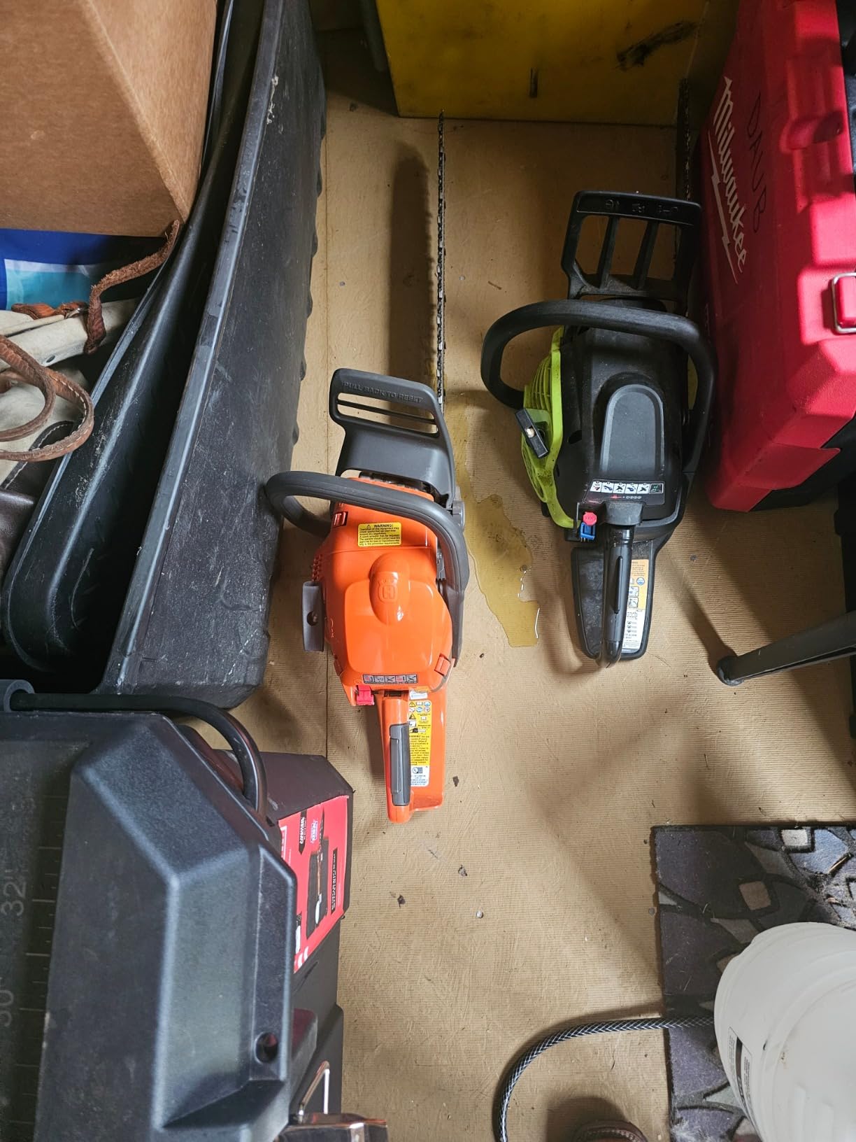 Husqvarna 450 Rancher 20 Inch Gas Chainsaw, 50.2-cc 3.2-HP, 2-Cycle X-Torq Engine, For Tree Pruning, Yard Cleanups and Firewood Cutting, 970613120 customer photo 2