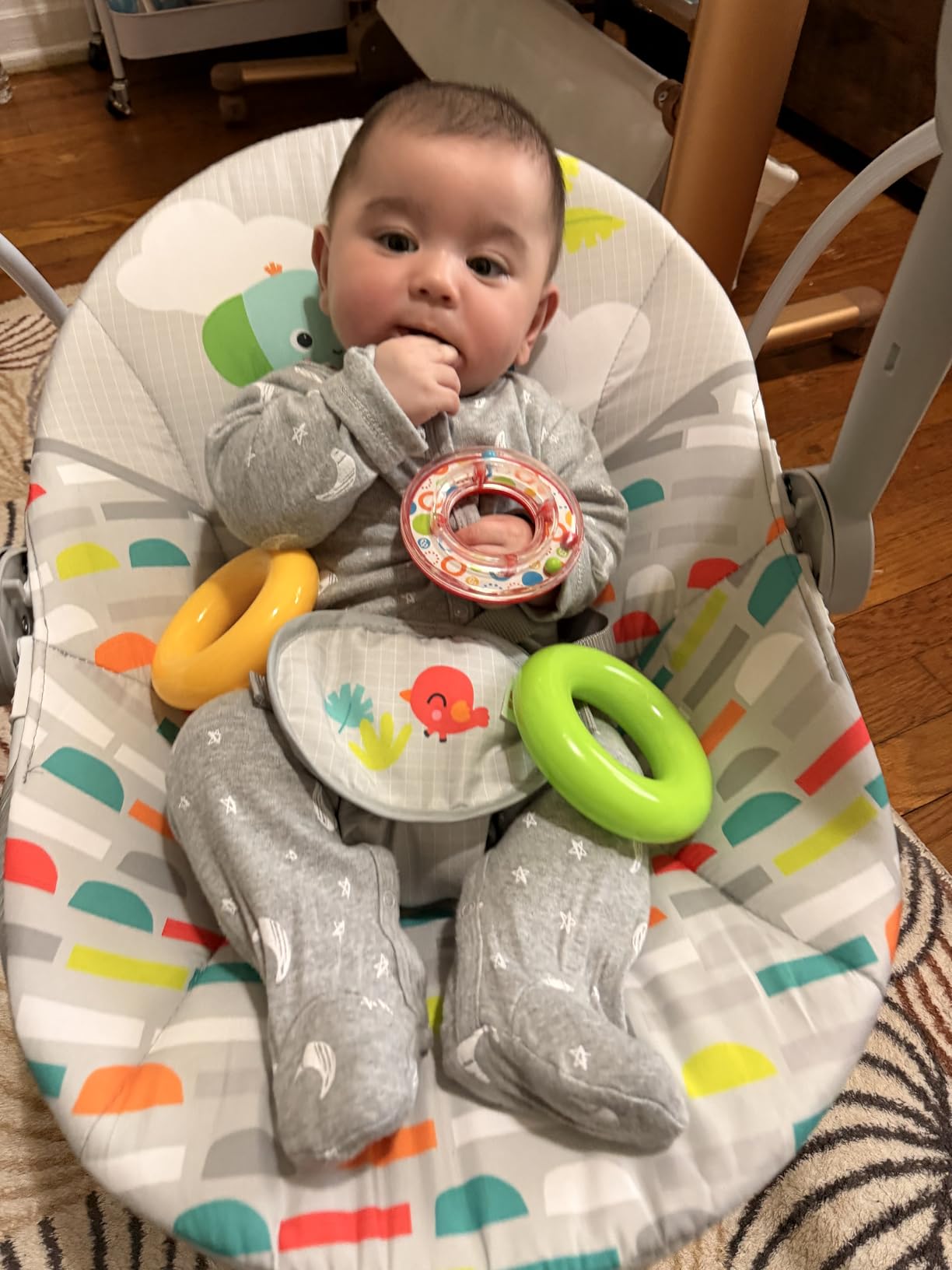 Bright Starts Portable Electric Baby Swing, Newborn to 9 Months customer photo 2
