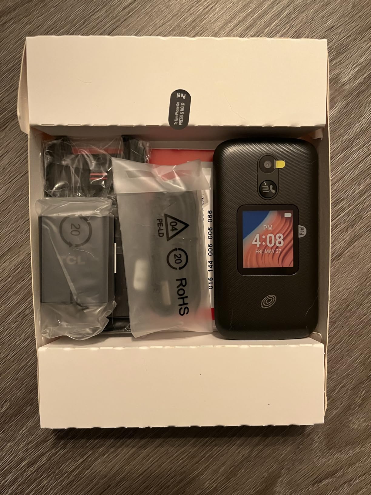Tracfone TCL Flip 2, 16GB, Black - Prepaid Feature Phone (Locked) customer photo 1