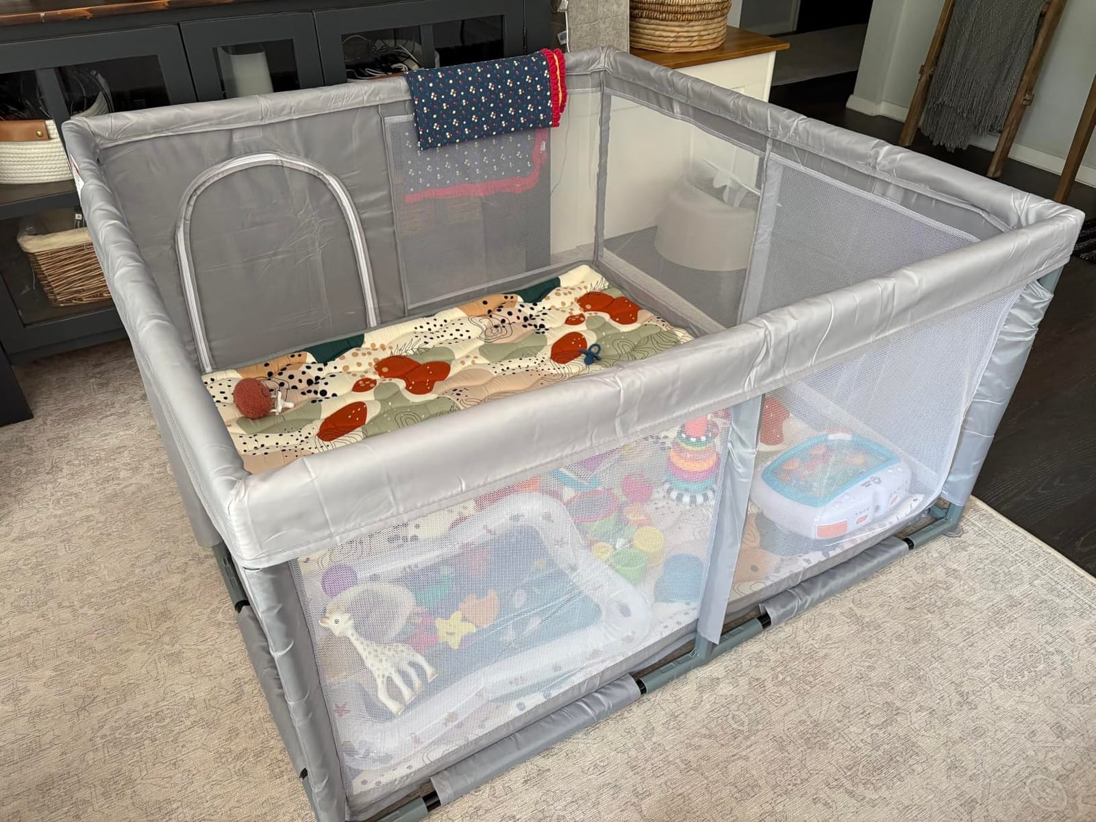Hiaksedt Baby Playpen 50x50 Inch, Play Pens for Babies and Toddlers customer photo 2
