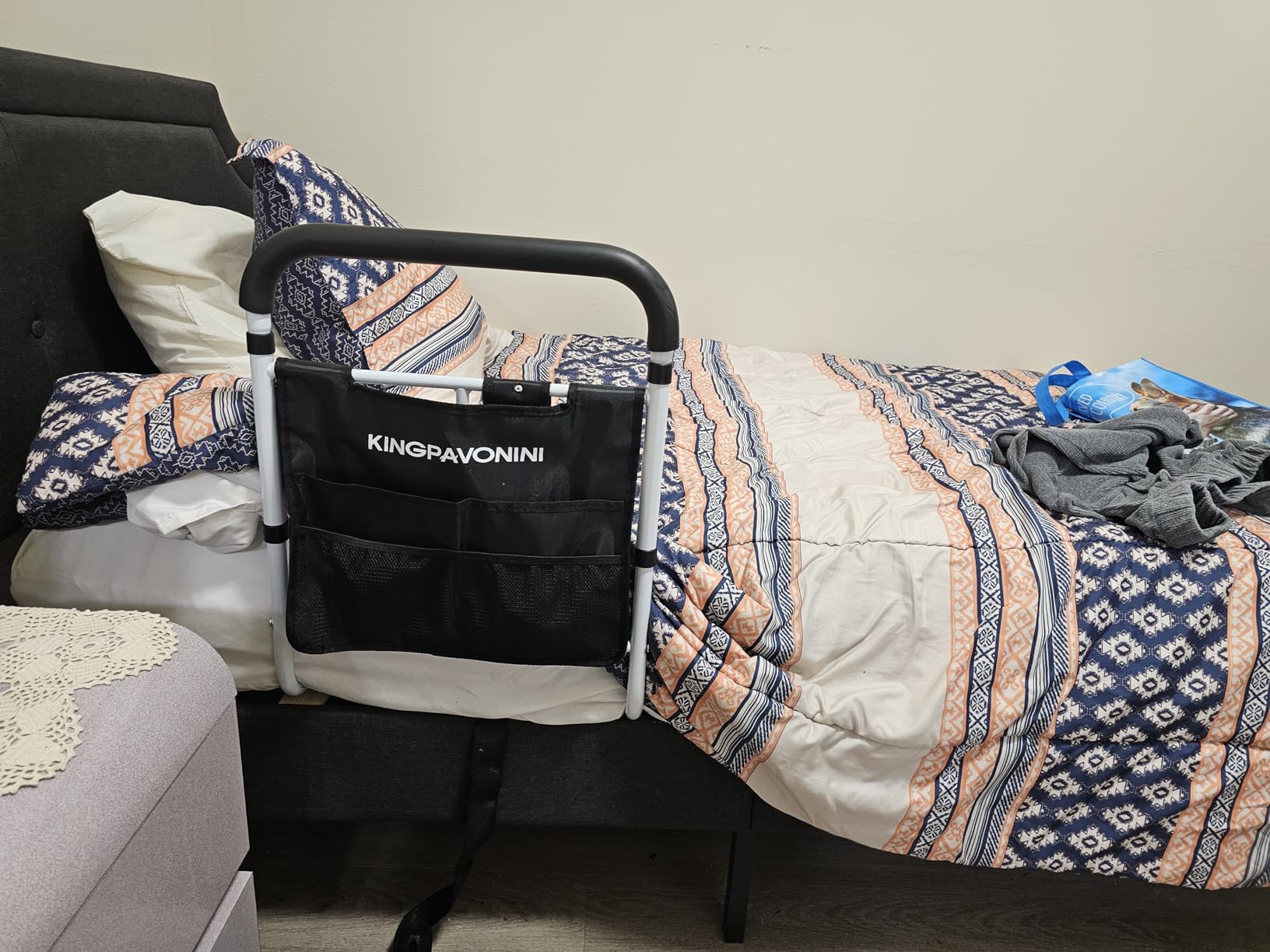 KingPavonini Bed Rails for Elderly Adults Safety, 380 LBS, Model BM03-1 customer photo 2