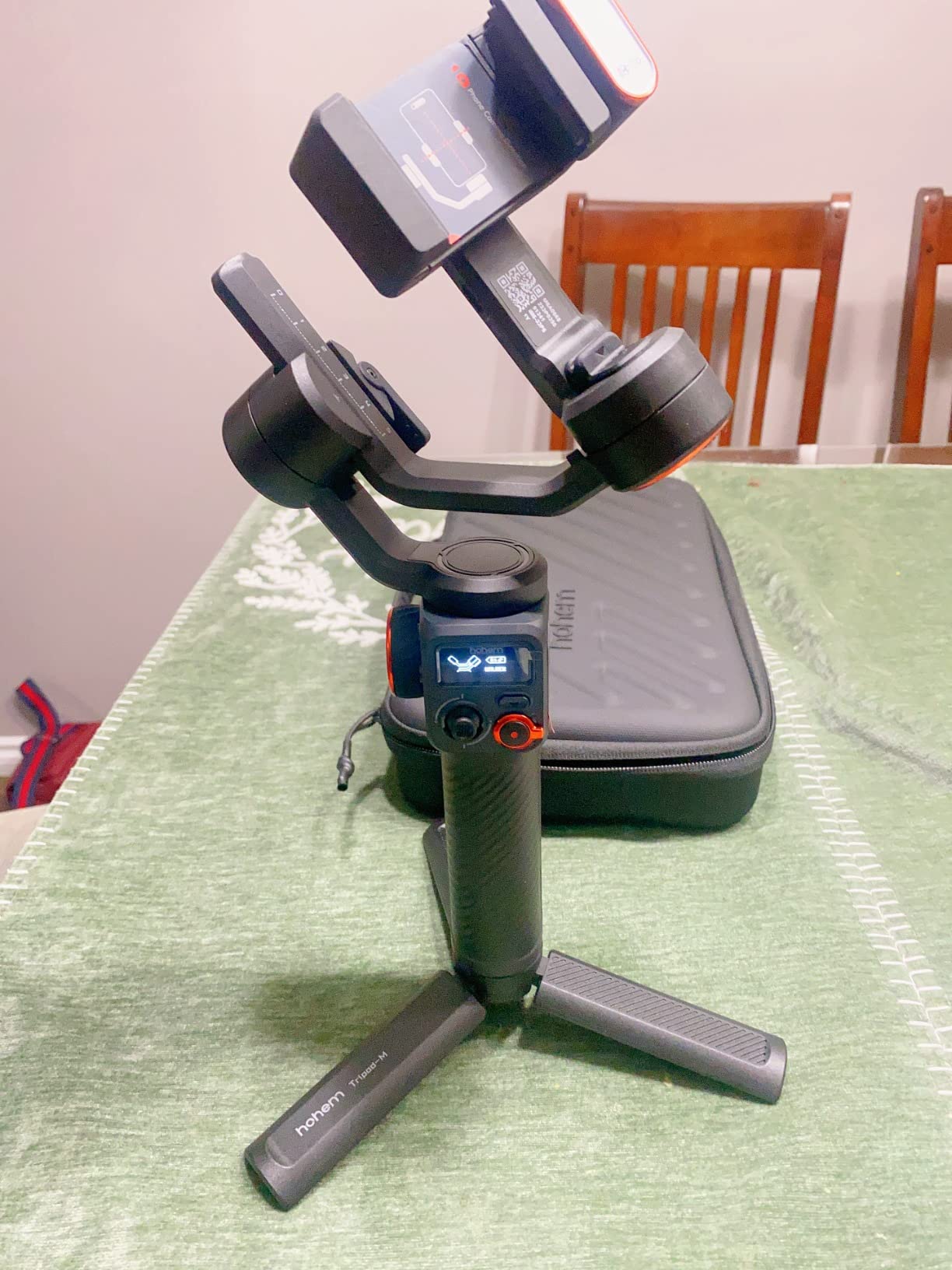 Hohem iSteady M6 Kit Gimbal Stabilizer for iPhone &Android,3-Axis Gimbal customer photo 1