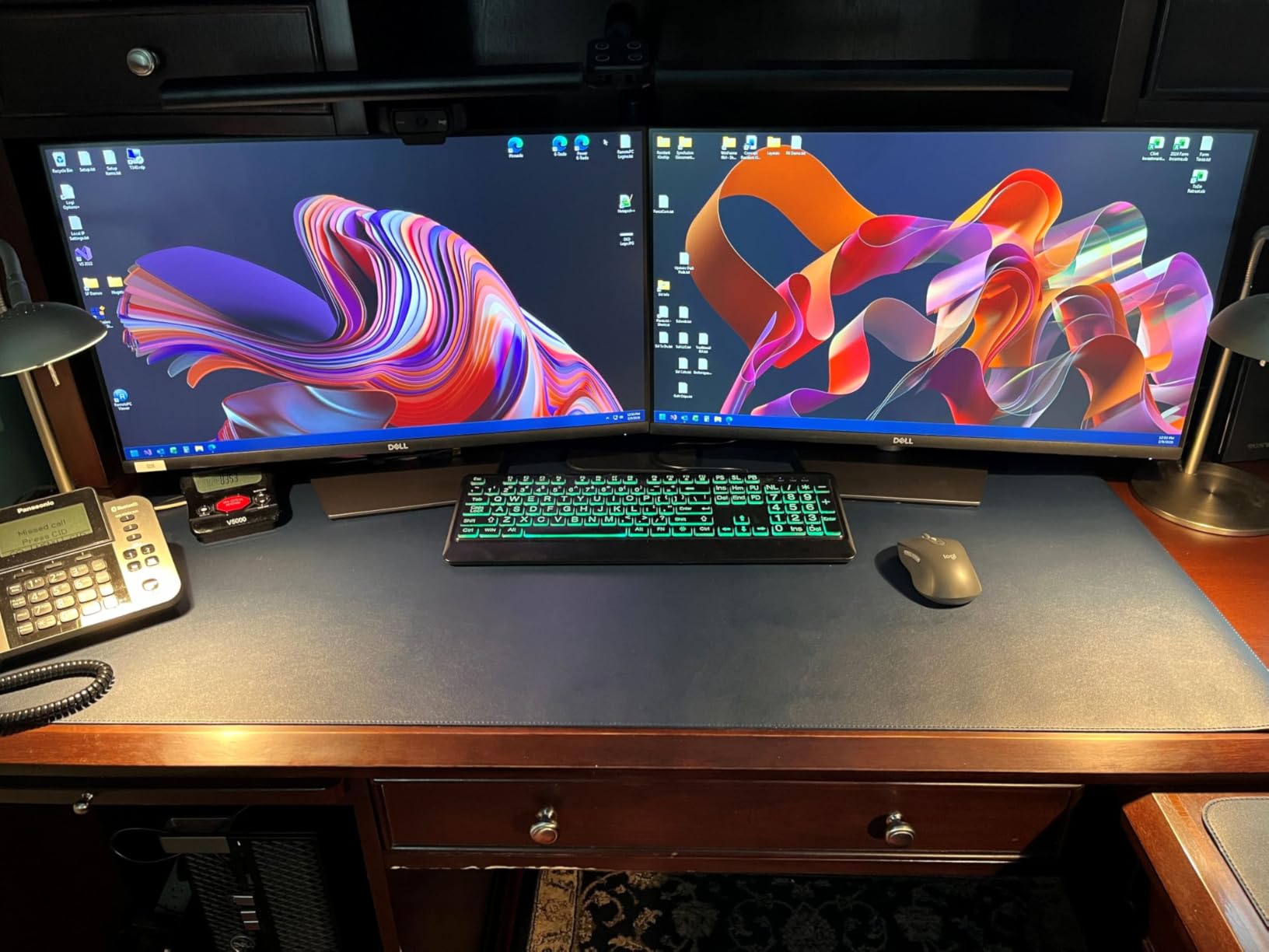 AFIING Large Desk Mat, 47