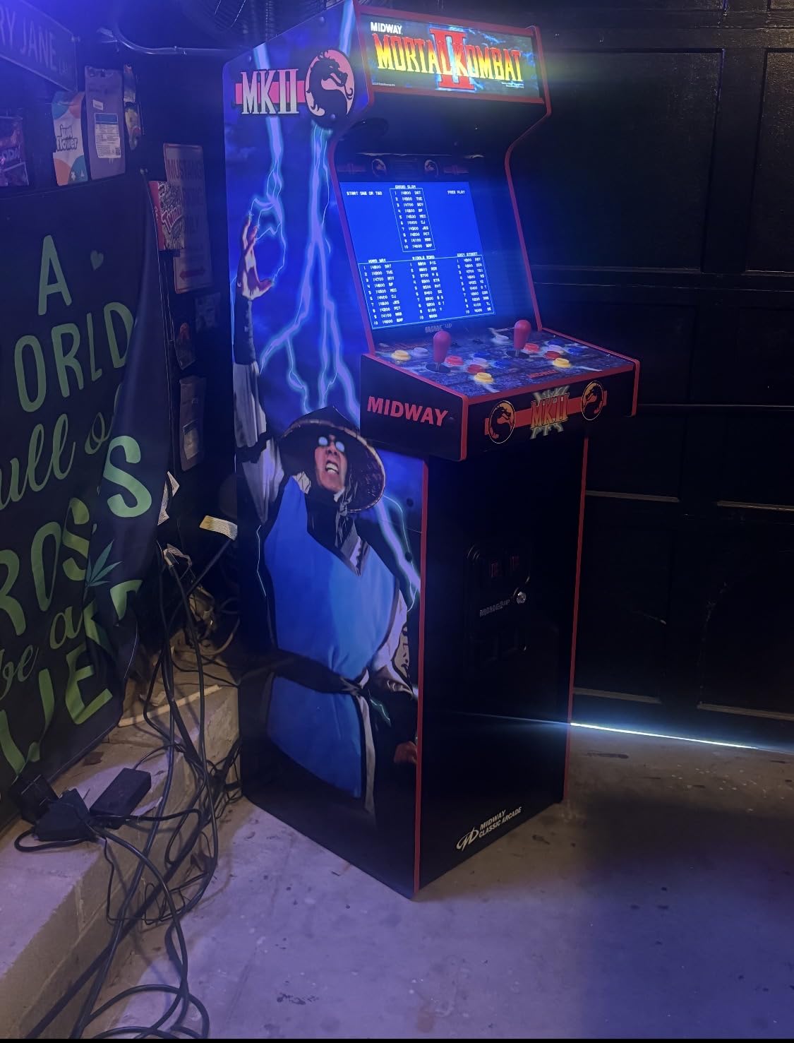 ARCADE1UP Mortal Kombat II Deluxe Arcade Machine, 14 Games customer photo 1