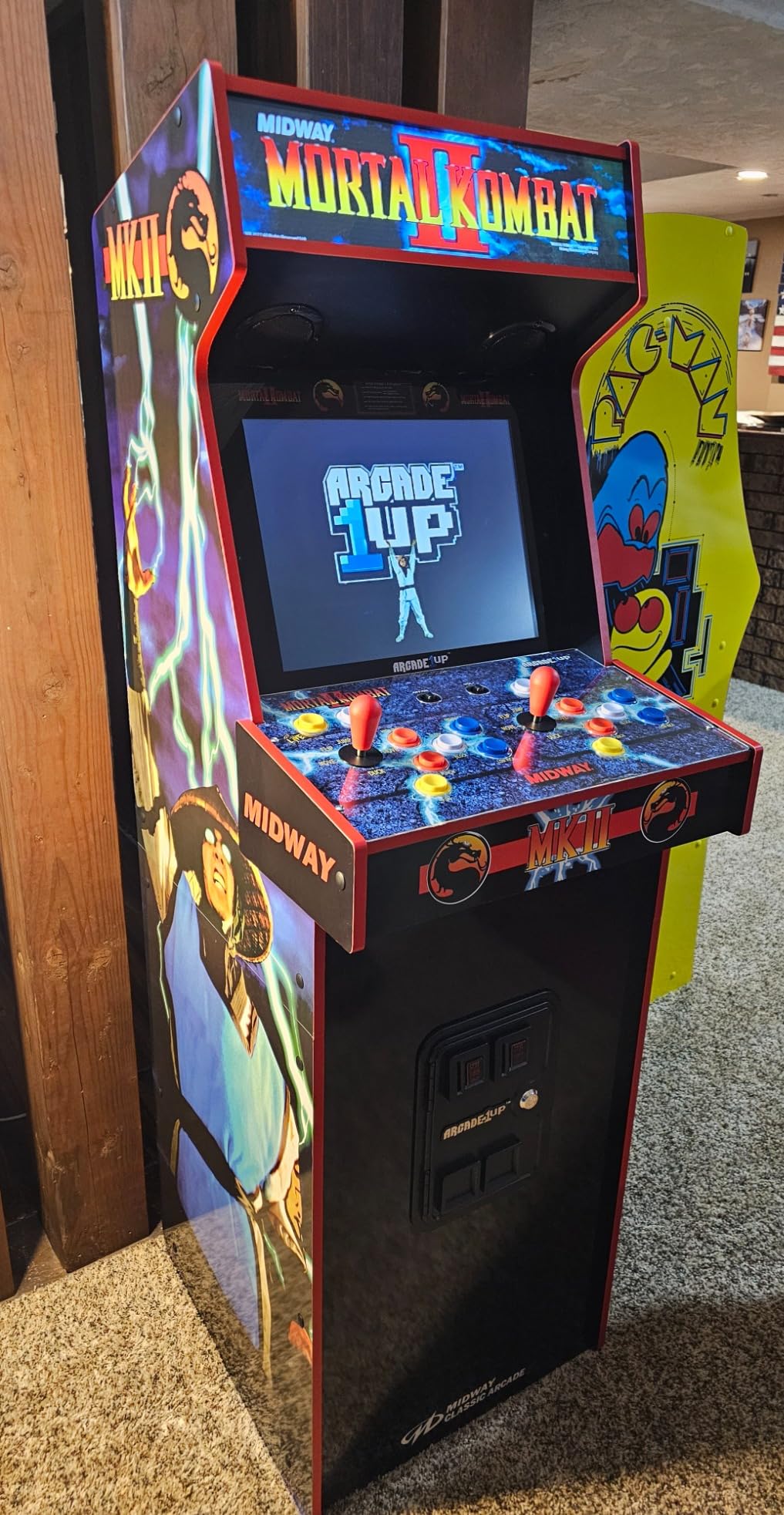 ARCADE1UP Mortal Kombat II Deluxe Arcade Machine, 14 Games customer photo 2