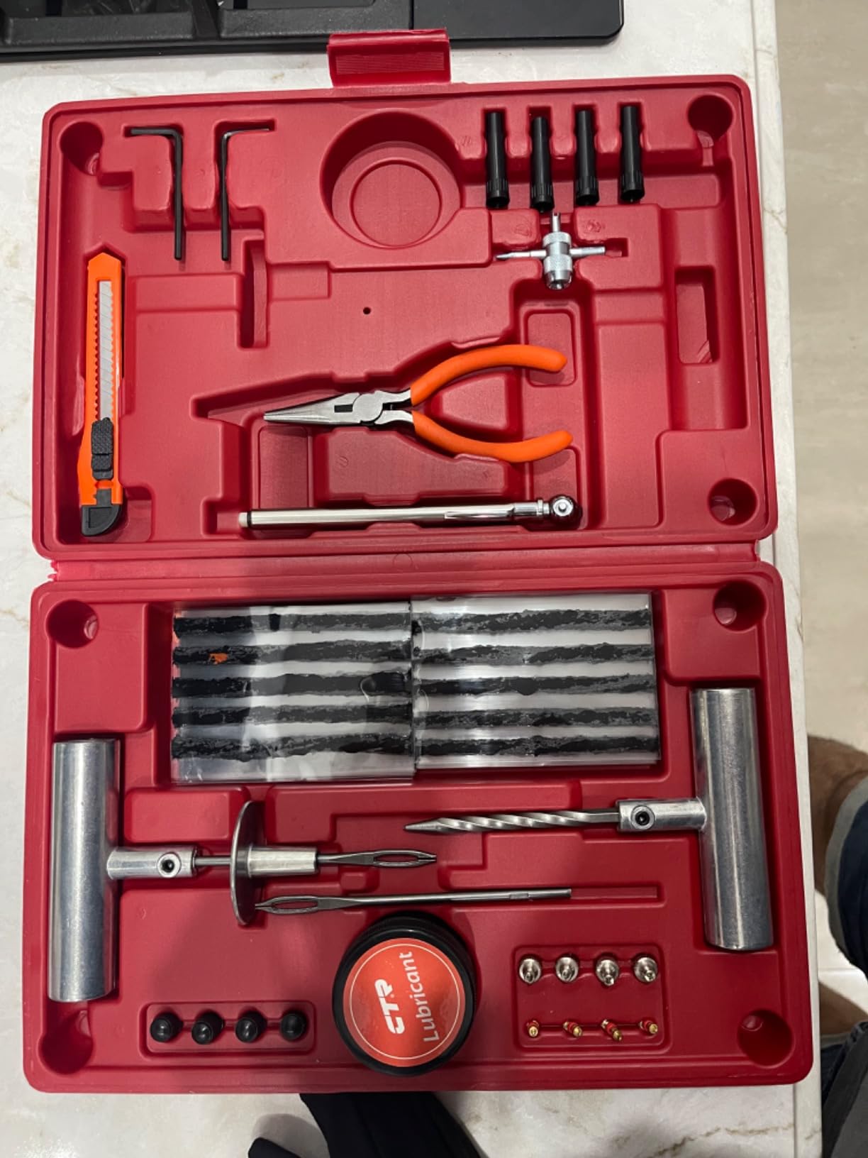 CTR Heavy Duty Tire Plug Kit, 68pcs Premium Flat Tire Repair Kit with Plugs customer photo 1