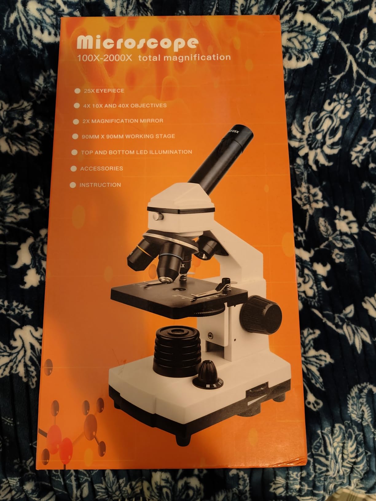 PalliPartners Compound Microscope for Adults & Students, White customer photo 1