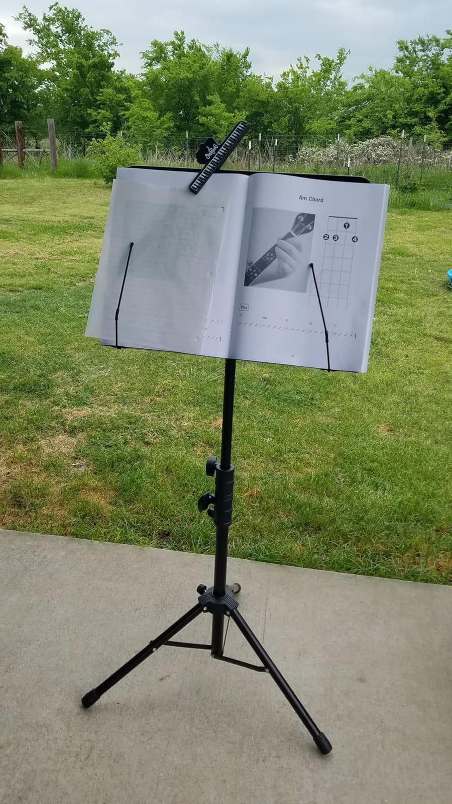 Ramzi Music Stand For Sheet Music customer photo 2