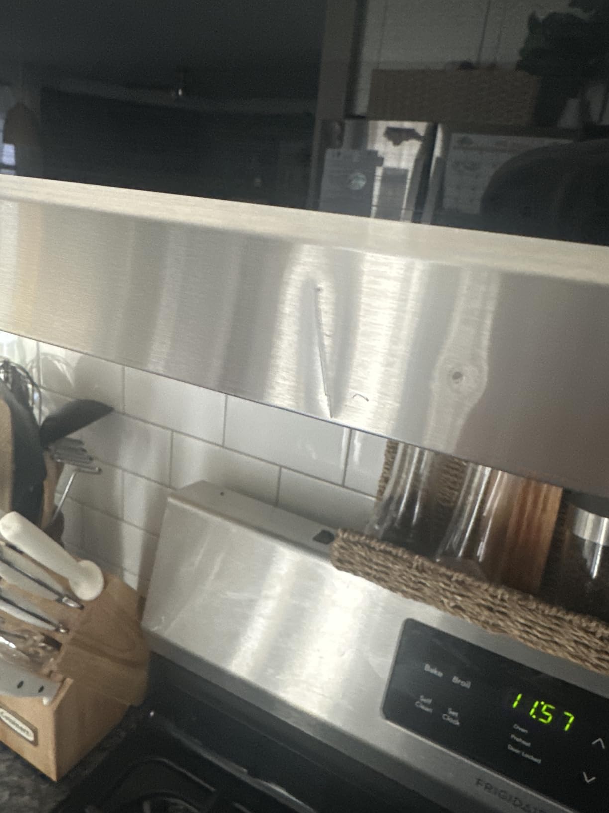 Midea Over the Range Microwave Oven, 1.7 Cu.Ft, 1000W, Stainless Steel customer photo 2