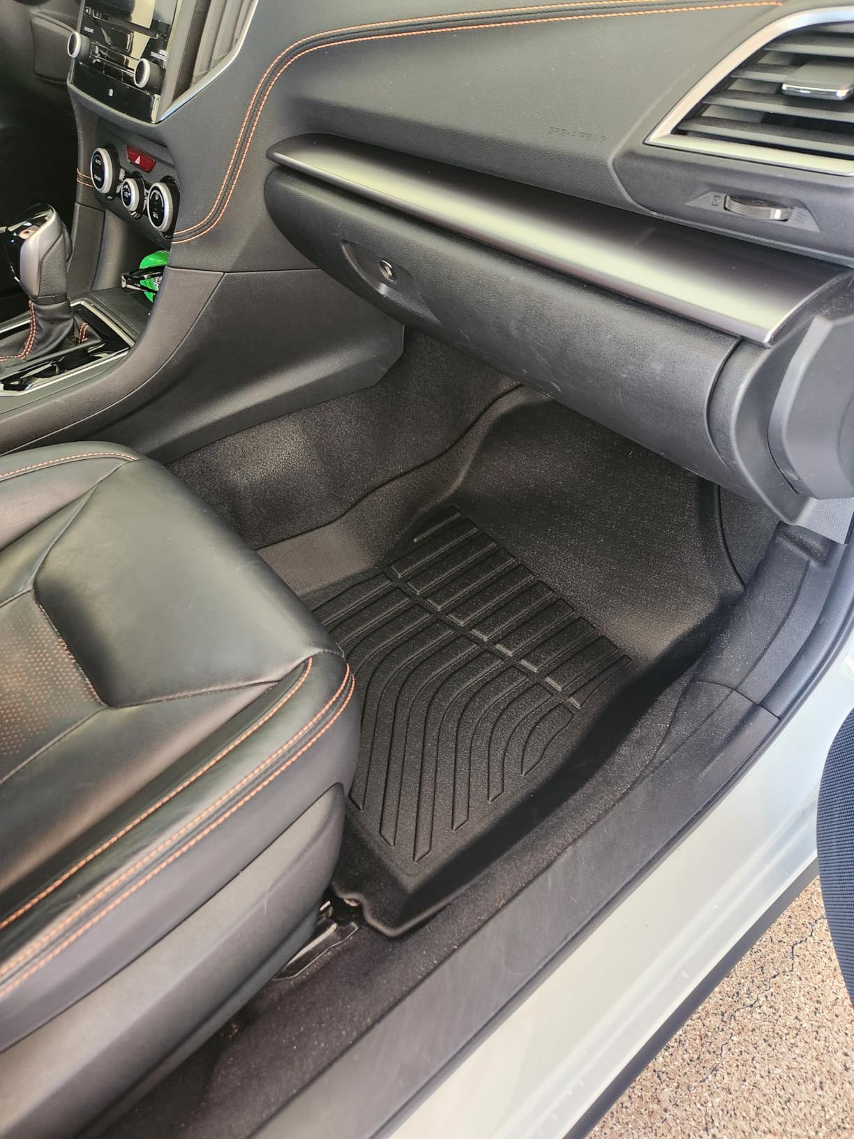 Cartist Floor Mats Custom Fit for Mazda CX-50 2023 2024 2025 (Not for Hybrid) All Weather Floor Liners Front & 2nd Row Carpet Protection 3D TPE Heavy Duty Waterproof customer photo 2