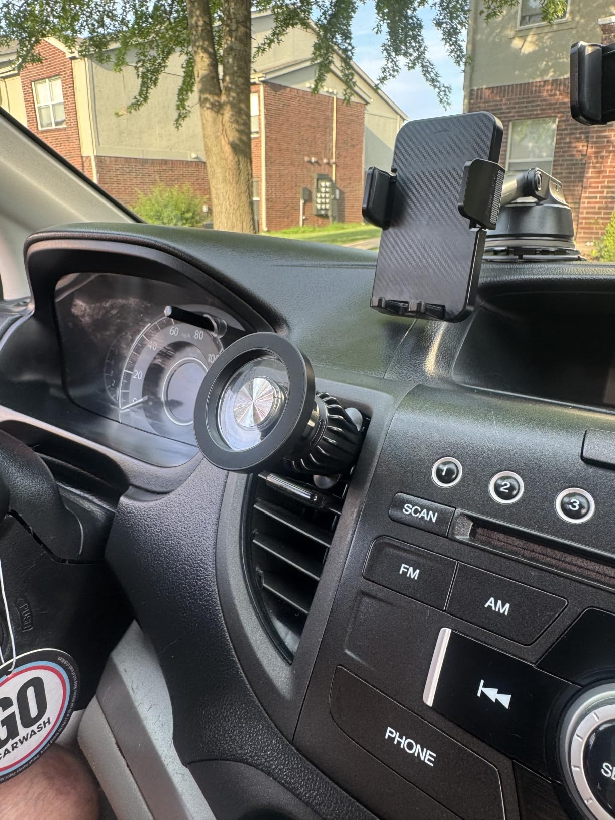 Kaistyle for Magsafe Car Mount【Strong Magnet】 Magnetic Phone Holder for Car Phone Holder Mount Dash Mounted Holders Phone Holders for Your Car Accessories for Women Men for iPhone 18 Pro Max 17 16 15 customer photo 2