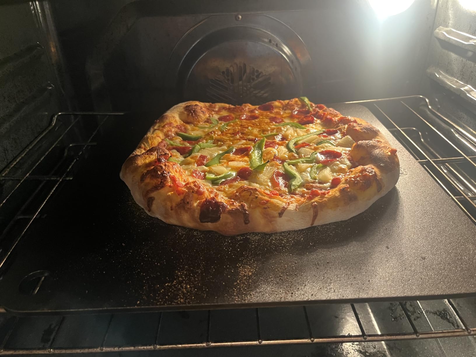 Chef Pomodoro 16 Inch Pizza Steel for Oven, Seasoned Baking Steel for Oven customer photo 2