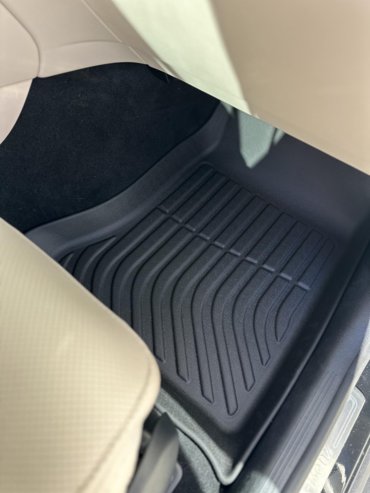 HAFIDI® Floor Mats & Cargo Liner Set Fit for 2023 2024 2025 Mazda CX-50 (Not for Hybrid) All Weather Protection TPE Anti-Slip Automotive Full Set Floor Liners Custom Mazda CX50 Accessories - Black customer photo 2