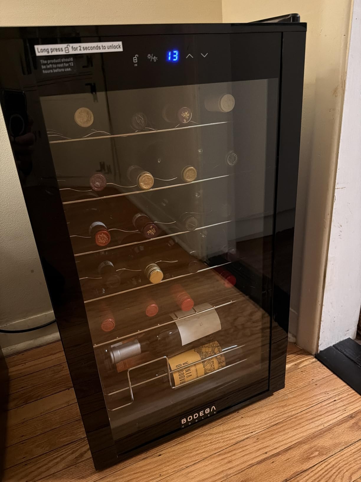 BODEGA COOLER 28 Bottle Wine Fridge, Cooler for Kitchen, Office, Room & bar customer photo 1