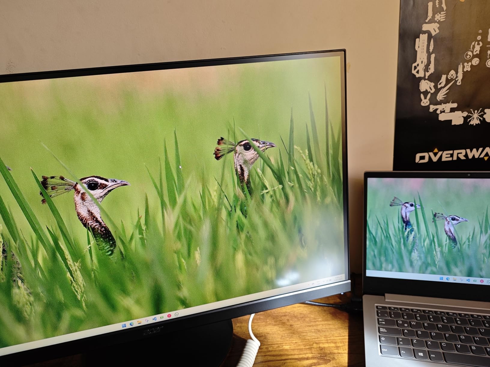Acer Nitro 27in QHD 2560x1440 IPS 180Hz Gaming Monitor XV271U M3bmiiprx | 0.5ms, AMD FreeSync, DCI-P3 95%, 2xHDMI, DisplayPort, Ergo Stand, Speaker, VESA Mountable, Bluelight Filter customer photo 2
