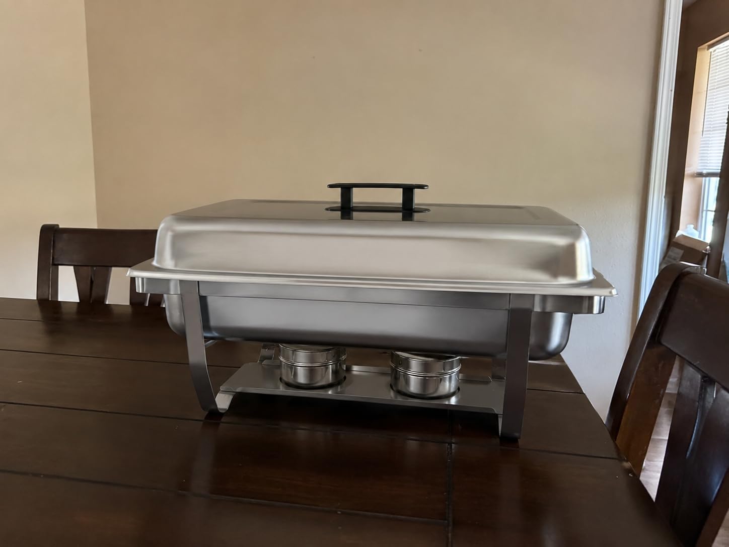 IMACONE Rectangular Chafing Dish Buffet Sets of 6, 8QT customer photo 1