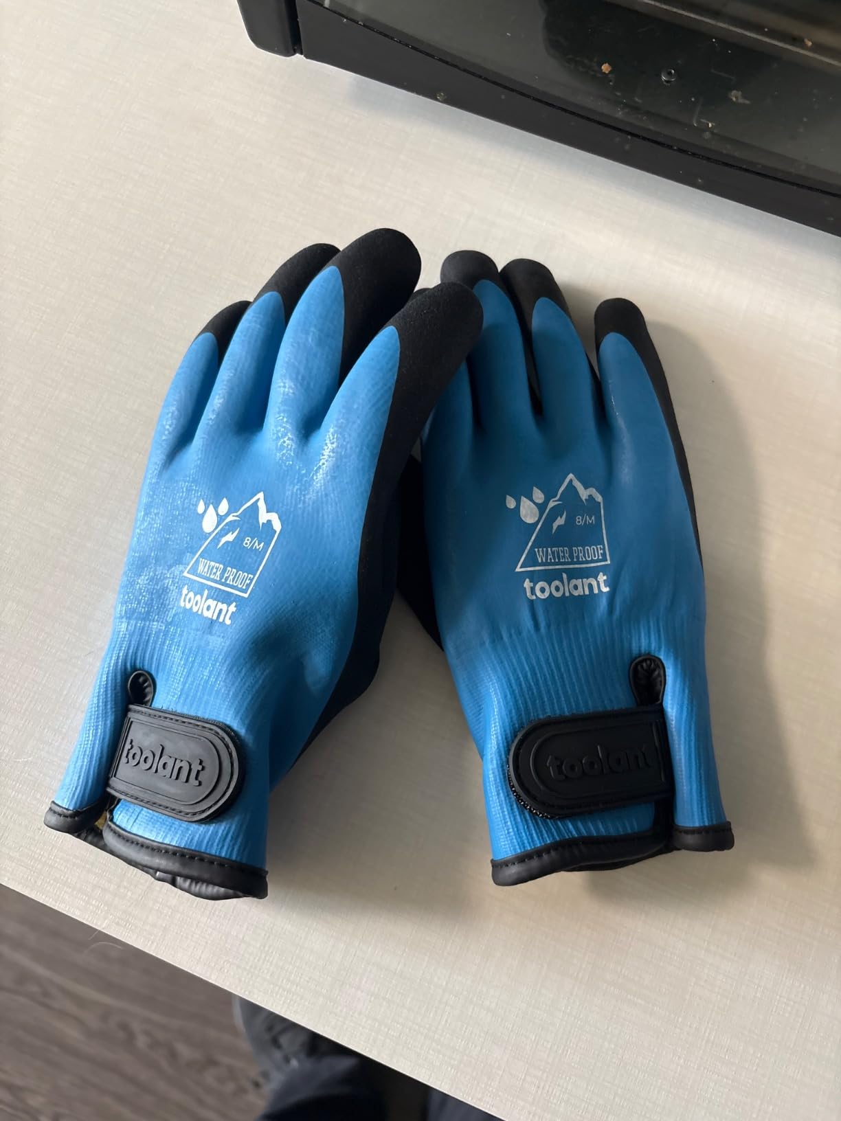 toolant 100% Waterproof Winter Work Gloves, Thermal Insulation with Grip customer photo 1
