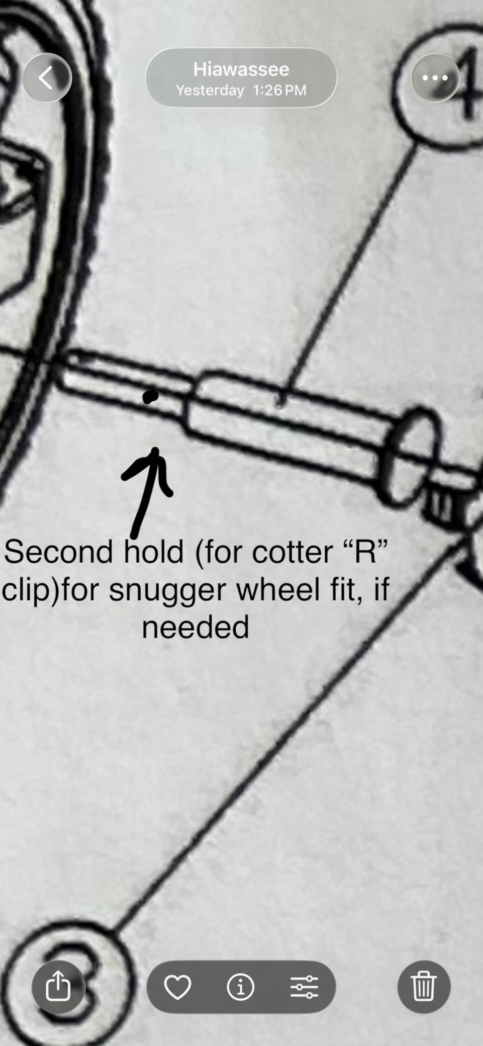 KIKITE Generator Wheel Kit Compatible with Champion 2800-4750w with Folding Handle and Never-Flat Tires, Generator Replacement Parts 40065 customer photo 1