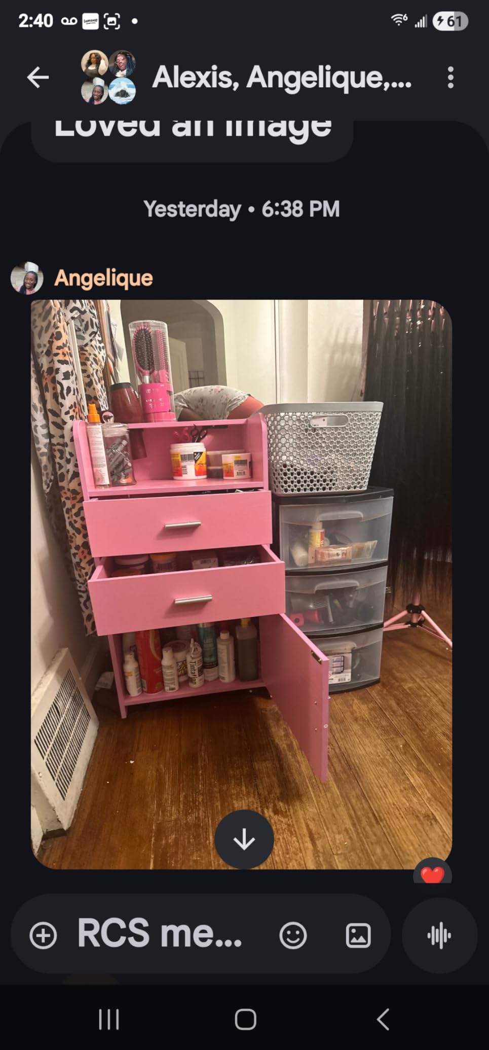 4ever2buy Salon Station for Hair Stylist, Salon Station Cart with Wheels customer photo 1