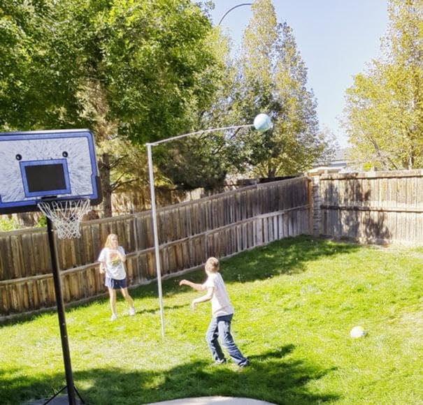 WonderMotion Outdoor Tetherball with 360° Swivel Hook — Recreational Sports customer photo 2